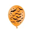 balony 14 nietoperze orange 6 szt