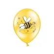 balony 14 pszczolki pastel mix 50 szt