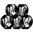 balony 14 seksowne belbal pastel black 50 szt