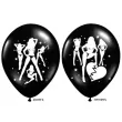 balony 14 seksowne belbal pastel black 50 szt
