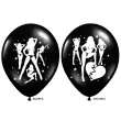 balony 14 seksowne belbal pastel black 6 szt