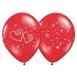 balony 14 serca chery red 6 szt