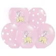 balony 14 slonik belbal baby pink 6 szt