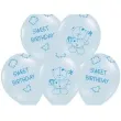 balony 14 sweet birthday strong pastel blue 6 szt