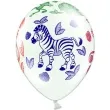 balony 14 zoo belbal pastel white 6 szt