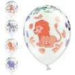 balony 14 zoo strong pastel white 6 szt