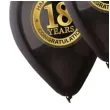 balony 18 happy birthday pastel black gemar 12 5 szt