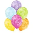 balony 2 urodziny pastel mix belbal 12 6 szt