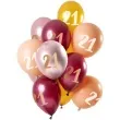 balony 21 urodziny mix folat 12 12 szt