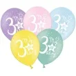 balony 3 my 3rd birthday mix 12 strong 50 szt