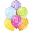 balony 3 urodziny pastel mix belbal 12 6 szt