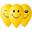 balony 3 usmiechy zolty gemar 12 5 szt