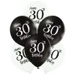 balony 30 urodziny mix belbal 12 6 szt