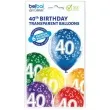 balony 40 urodziny mix belbal 12 6 szt