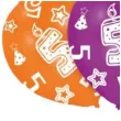 balony 5 urodziny mix amscan 11 6 szt