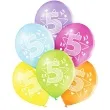 balony 5 urodziny pastel mix belbal 10 6 szt