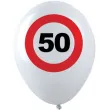 balony 50 traffic birthday pastel mix funny fashion 12 12 szt