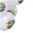 balony 50 urodziny color splash bialy folat 12 12 szt