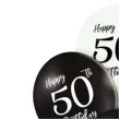 balony 50 urodziny mix belbal 12 6 szt