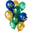 balony 50 urodziny mix folat 12 12 szt