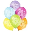 balony 6 urodziny pastel mix belbal 10 6 szt
