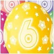 balony 6 urodziny pastel mix gemar 13 5 szt
