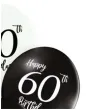balony 60 urodziny mix belbal 12 6 szt
