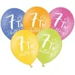 balony 7 my 7th birthday mix 12 strong 50 szt