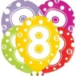 balony 8 lat mix godan 12 5 szt