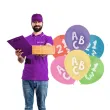balony abc 123 mix folat 13 6 szt