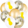 balony ananas konfetti mix czakos 10 15 szt