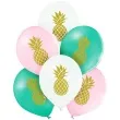 balony ananas pastel mix belbal 10 6 szt