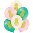 balony ananas pastel mix belbal 12 6 szt