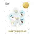 balony baby boy ksiezyc i mis strong balloons 12 6 szt