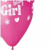 balony baby girl chmurki rozowe 13 gemar 5 szt