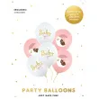 balony baby girl ksiezyc i mis strong balloons 12 6 szt