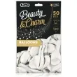 balony beauty and charm bialy pastelowy godan 12 50 szt