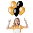balony beauty and charm czarno zlote godan 12 5 szt