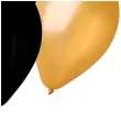 balony beauty and charm czarno zlote godan 12 5 szt