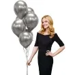 balony beauty and charm grafitowy platynowy godan 12 50 szt