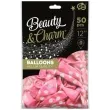 balony beauty and charm grochy rozowy jasny godan 12 50 szt