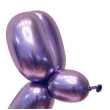 balony beauty and charm modeliny 260 fioletowy platynowy godan 50 szt