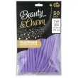 balony beauty and charm modeliny 260 fioletowy platynowy godan 50 szt