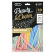 balony beauty and charm modeliny 260 pastel mix godan 50 szt
