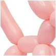 balony beauty and charm modeliny 260 rozowy pastel godan 50 szt