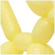 balony beauty and charm modeliny 260 zolty pastel godan 50 szt