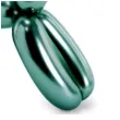 balony beauty and charm modeliny zielony chromowany gemar 100 szt