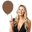 balony beauty and charm pastelowe czekoladowy godan 12 50 szt