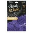 balony beauty and charm pastelowe fioletowy godan 12 50 szt