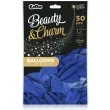 balony beauty and charm pastelowe niebieski godan 12 50 szt